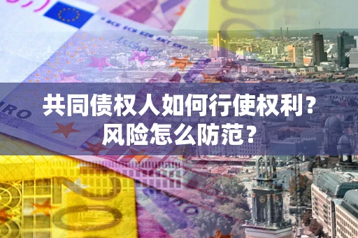 武汉共同债权人如何行使权利？风险怎么防范？